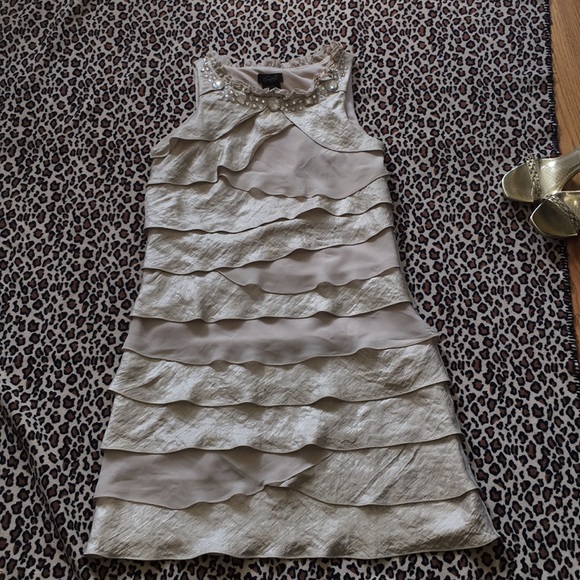 CRISTAL DETAIL DRESS - Picture 2 of 6